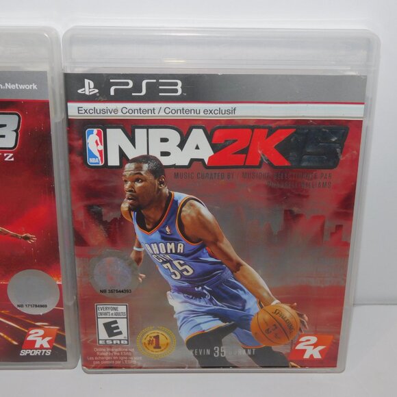 PS3 NBA 2K13 & 2K15 Basketball Video Game Set - Picture 3 of 7